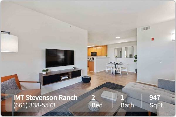 $2,805 / 2br - 947ft2 - Don&#039;t wait! This spacious 2 bed, 1 bath will go fast! 947 Sq Ft! (Stevenson Ranch - Santa Clarita Valley)s