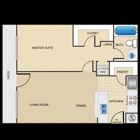 $2,069 / 1br - 624ft2 - Private Balcony or Patio, Located in Santa Clarita, 1/bd 1/ba (Santa Clarita)s