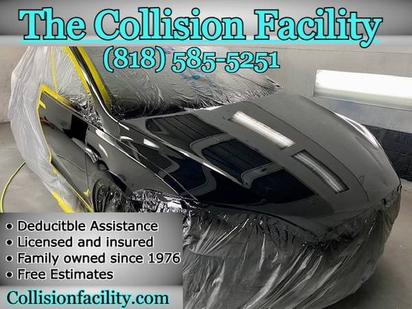 Auto Body Repair with Deductible Assistance Available (San Fernando Valley) Auto Body Repair with Deductible Assistance Available (San Fernando Valley)