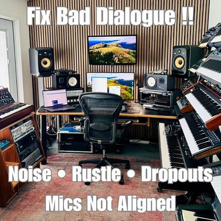 Fix Bad Dialogue – Indie Films / Docs / Podcasts (Hollywood)s