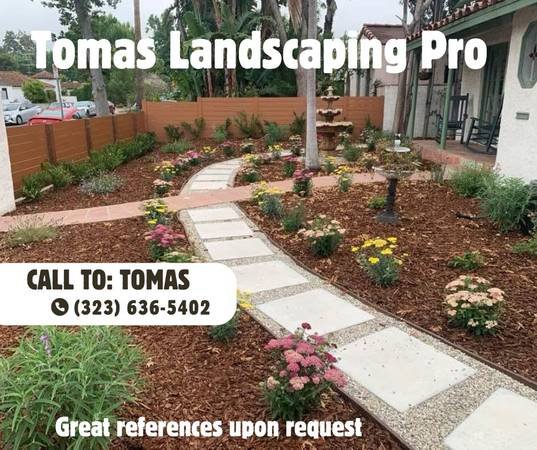 TOMAS Landscaping, Gardening, Artificial Grass, Trees, more. (LA Metro, SG Valley, SF Valley, more.) TOMAS Landscaping, Gardening, Artificial Grass, Trees, more. (LA Metro, SG Valley, SF Valley, more.)