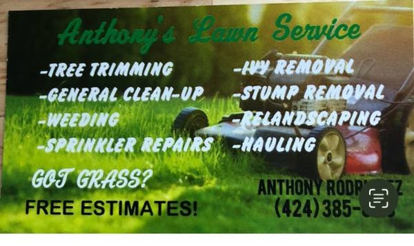 Lawn/Gardening Maintenance Cleanups•Stump Removal Weeding Landscaping (Torrance, Redondo Beach, Manhattan Beach, Palos Verdes) Lawn/Gardening Maintenance Cleanups•Stump Removal Weeding Landscaping (Torrance, Redondo Beach, Manhattan Beach, Palos Verdes)
