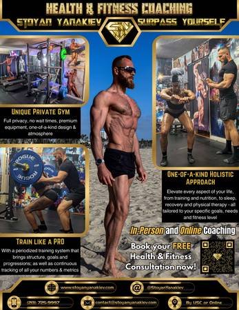 Health and Fitness Coaching for the Driven (Los Angeles (USC) / Online)s