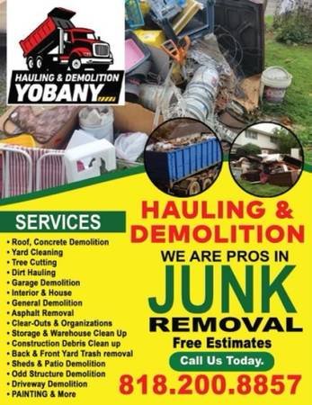 Junk Removal by Yobany 818-200-8857 (Burbank) Junk Removal by Yobany 818-200-8857 (Burbank)