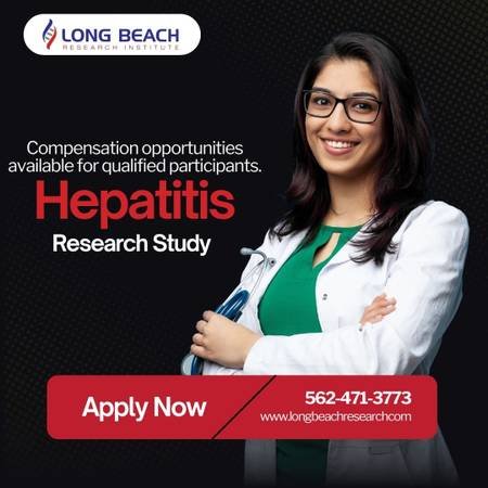 Earn Up to $3,300 by Joining Our Hepatitis Study (Long Beach)s